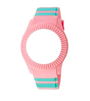 Силиконова каишка в розово и тюркоаз снимка