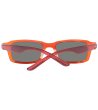 Червени слънчеви очила с жълти лещи-2 снимка