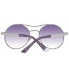 Дамски кръгли слънчеви очила в лилав нюнс-2 снимка