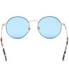 Дамски кръгли слънчеви очила в син нюанс-2 снимка