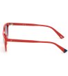 Дамски слънчеви очила в червено-1 снимка