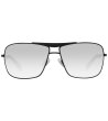 Мъжки слънчеви очила с черна метална рамка-1 снимка