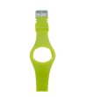 Силиконова каишка за дамски часовник в неоновозелено-1 снимка