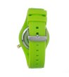 Дамски зелен часовник с римски цифри-1 снимка