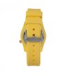 Аналогов дамски жълт часовник-1 снимка
