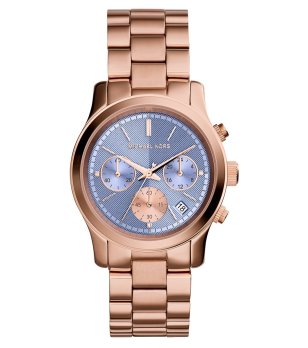 Дамски часовник хронограф в розовозлатисто снимка