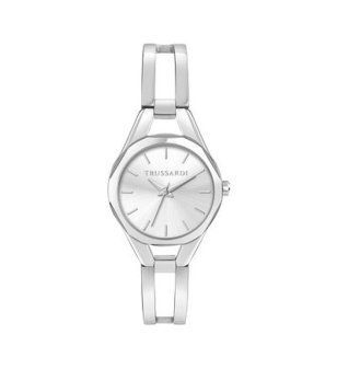 Дамски кварцов часовник в сребристо снимка