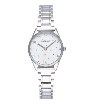 Аналогов дамски сребрист часовник снимка