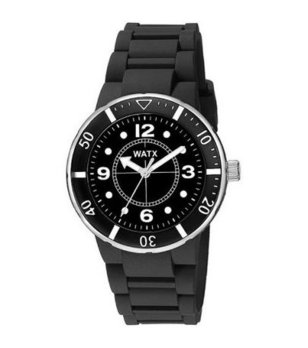 Дамски черен кварцов часовник снимка