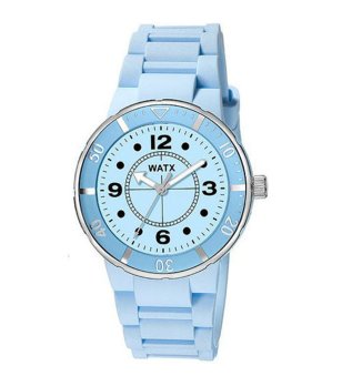 Дамски светлосин кварцов часовник снимка