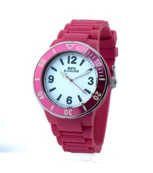 Унисекс аналогов часовник в циклама снимка