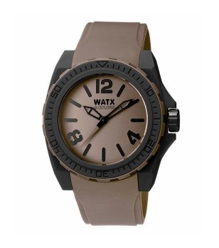 Унисекс часовник в кафяво и черно снимка