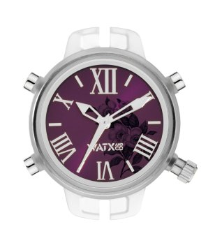 Аналогов корпус за часовник във виолетово и сребристо снимка