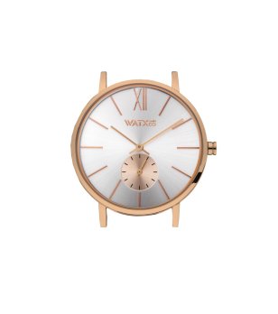 Аналогов корпус за часовник в сребристо и златисто снимка