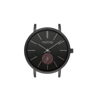 Черен аналогов корпус за часовник снимка