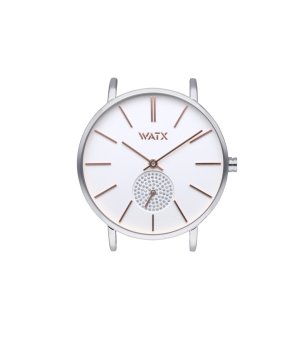 Дамски аналогов корпус за часовник в сребристо снимка