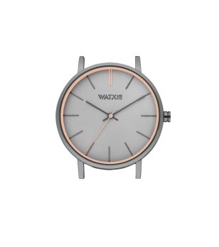 Аналогов корпус за часовник в сребристо снимка