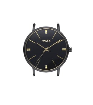 Аналогов корпус за часовник в черно снимка