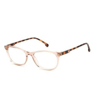 Мъжки бежови рамки за очила с дръжки в цвят хавана снимка