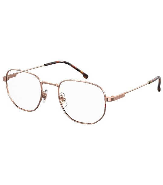Мъжки метални рамки за очила в розовозлатисто снимка