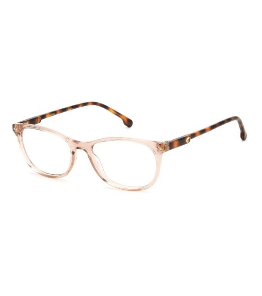 Мъжки бежови рамки за очила с дръжки в цвят хавана снимка