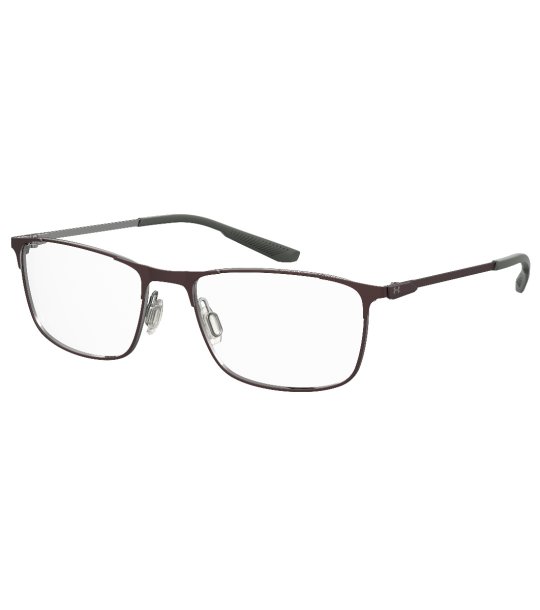 Мъжки правоъгълни рамки за очила в кафяво снимка