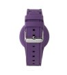 Аналогов часовник в черно и лилаво-1 снимка