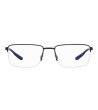 Мъжки черни метални полурамки за очила-1 снимка