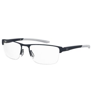 Мъжки полурамки за очила в черно снимка