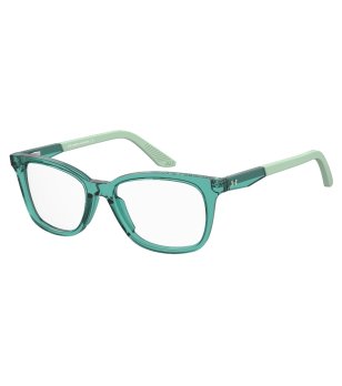 Мъжки прозрачни рамки за очила в зелено снимка