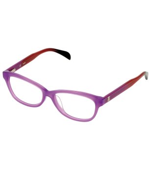 Дамски лилави рамки за очила с дръжки в бордо снимка