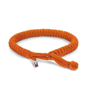 Оранжева мъжка гривна снимка