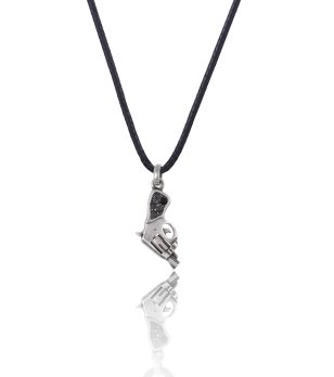 Колие с висулка пистолет  снимка