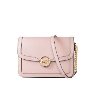 Дамска розова чанта с магнитно закопчаване снимка