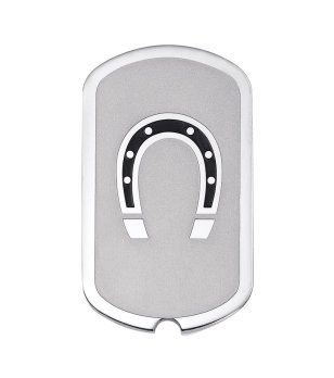 Медальон в сребристо с подкова снимка