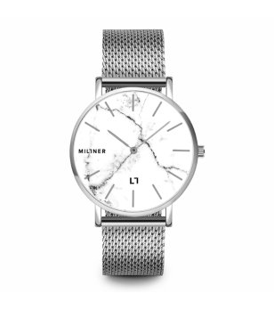 Унисекс часовник в сребристо снимка