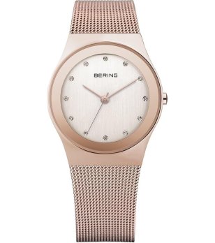 Дамски кварцов часовник в розовозлатисто снимка