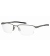 Мъжки полурамки за очила в сиво-0 снимка