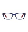Мъжки рамки за очила в тъмносиньо и червено-1 снимка