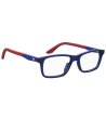 Мъжки рамки за очила в тъмносиньо и червено-2 снимка