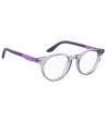 Дамски прозрачни рамки за очила в лилави нюанси-2 снимка