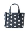 Дамска чанта  на точки-1 снимка