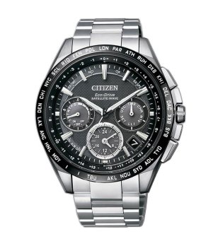 Мъжки титаниев часовник хронограф Satellite Wave снимка