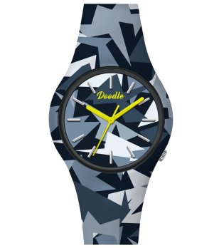 Кварцов аналогов часовник с фигурален принт снимка