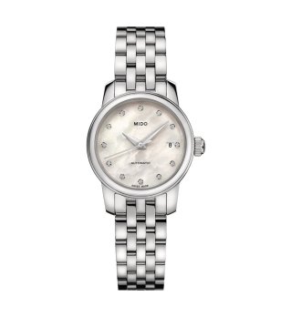 Дамски автоматичен часовник в сребристо снимка