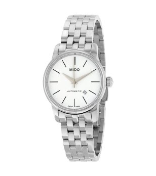 Дамски автоматичен часовник в сребристо снимка