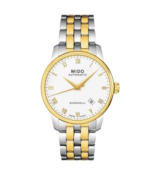 Автоматичен часовник в сребристо и златисто снимка