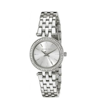 Дамски кварцов часовник в сребристо снимка