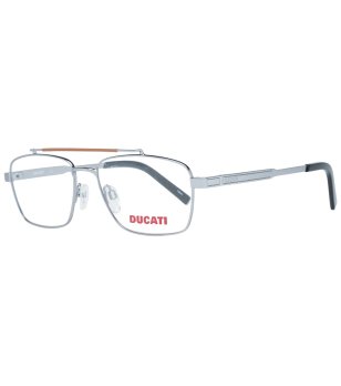 Мъжки правоъгълни рамки за очила в сребристо снимка