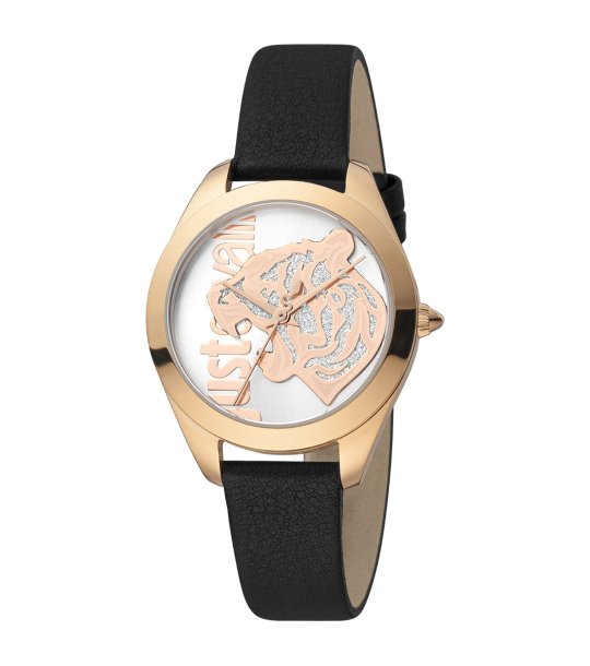 Дамски кварцов часовник в златисто и черно снимка